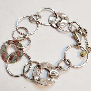SILPADA Paper Chain Bracelet Sterling Silver